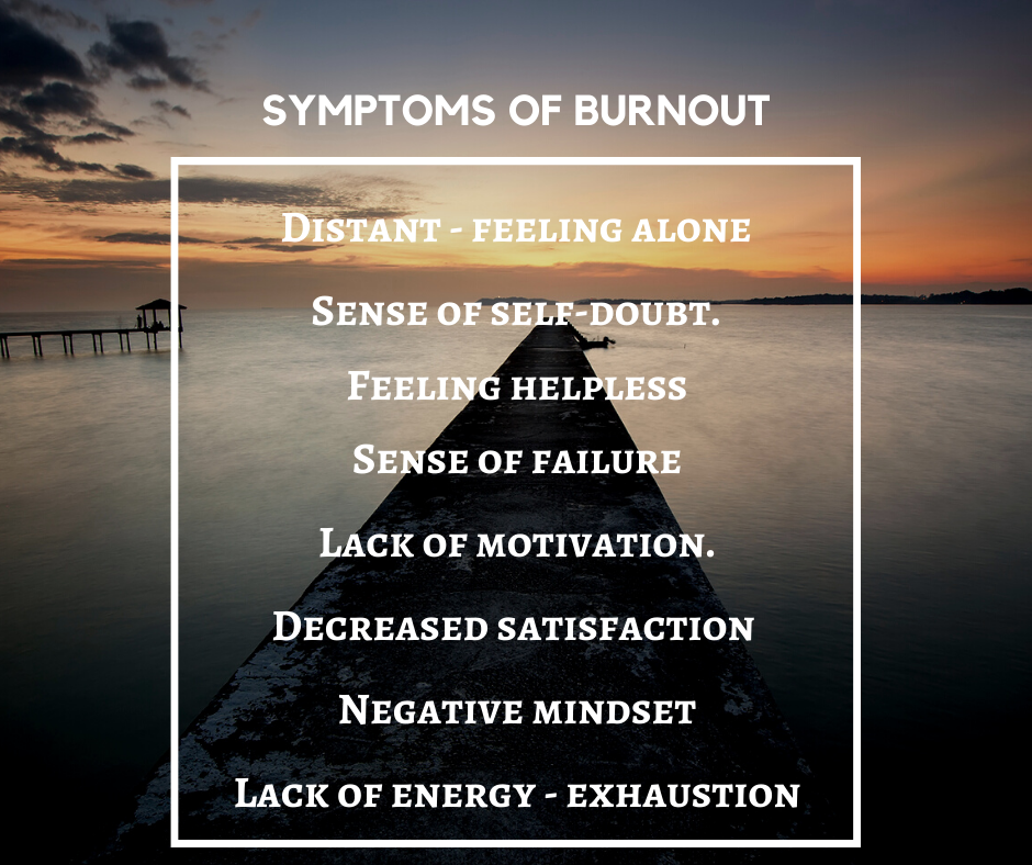 symptoms of burnout